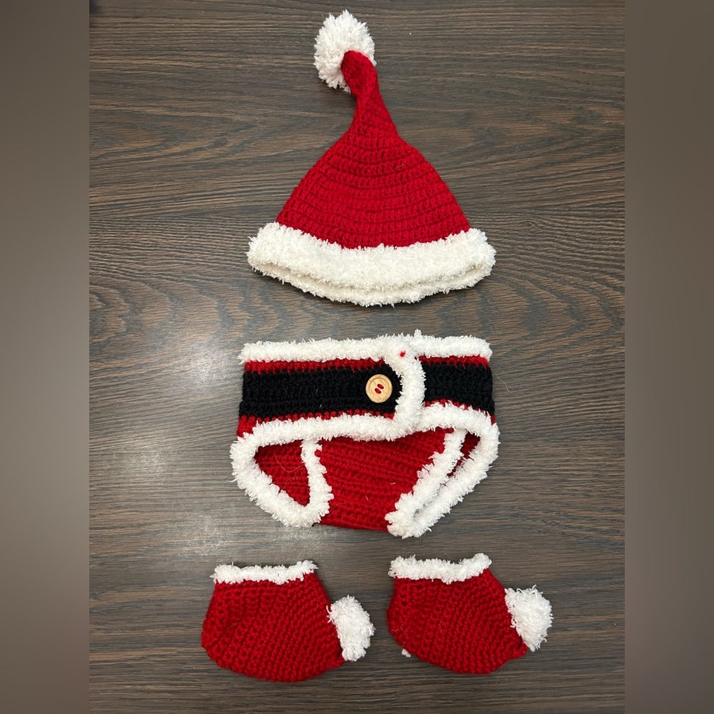 Newborn Santa costume